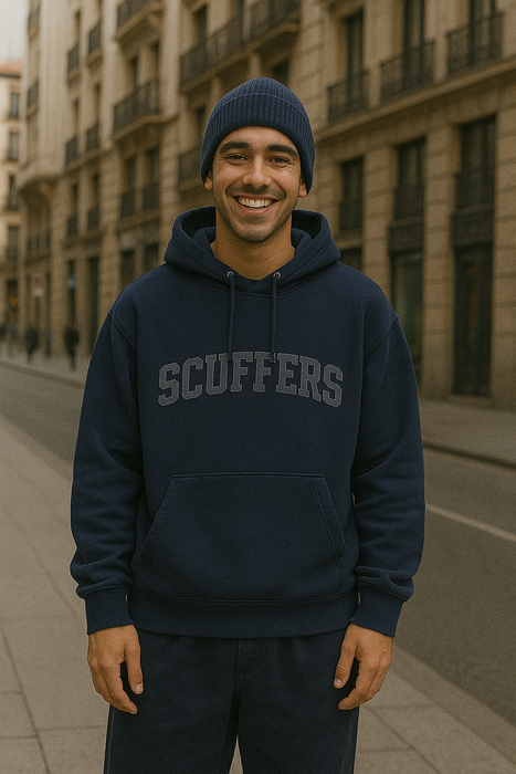 sudadera azul oscure scuffers