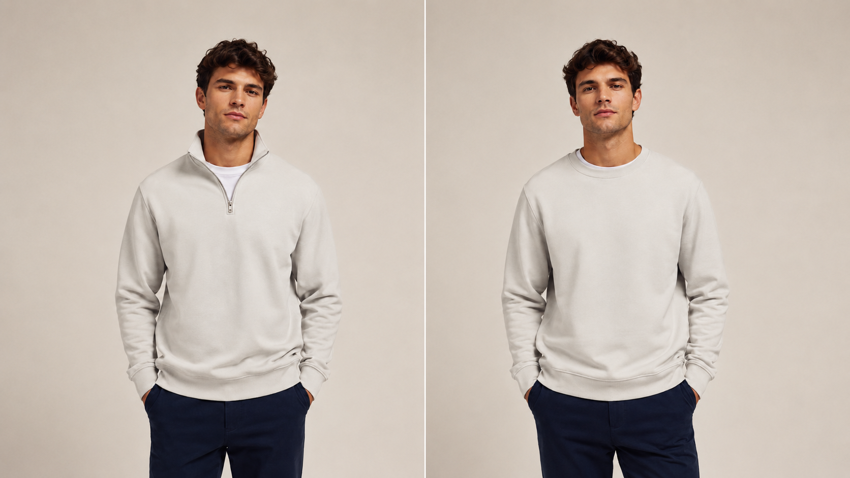 half zip