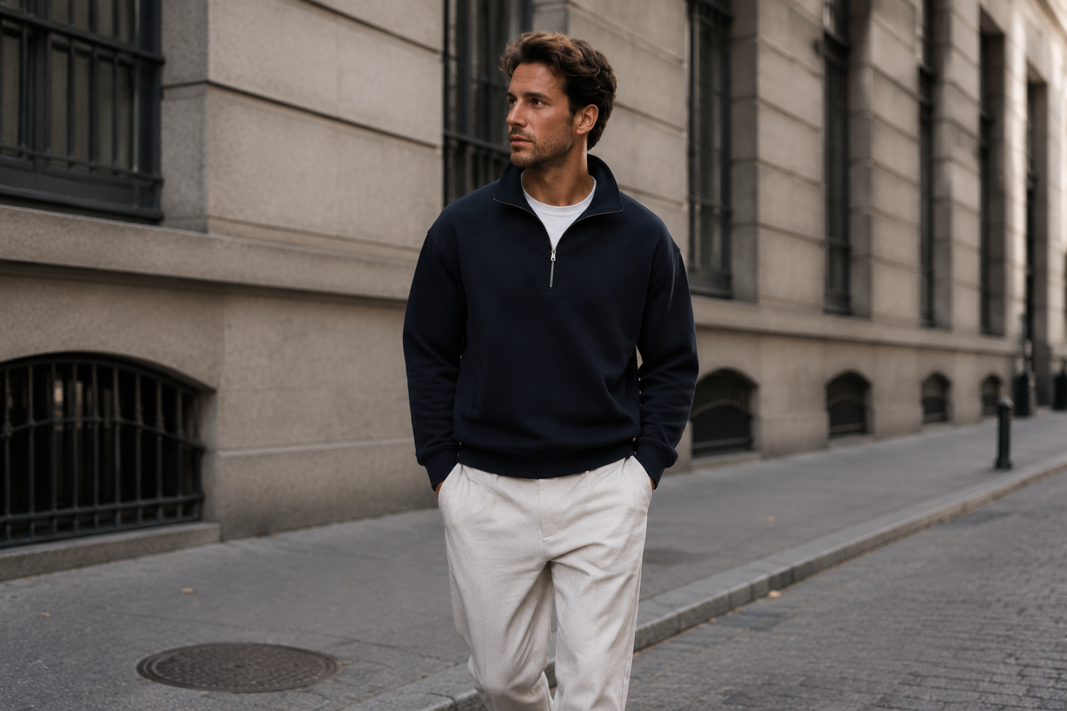 half zip