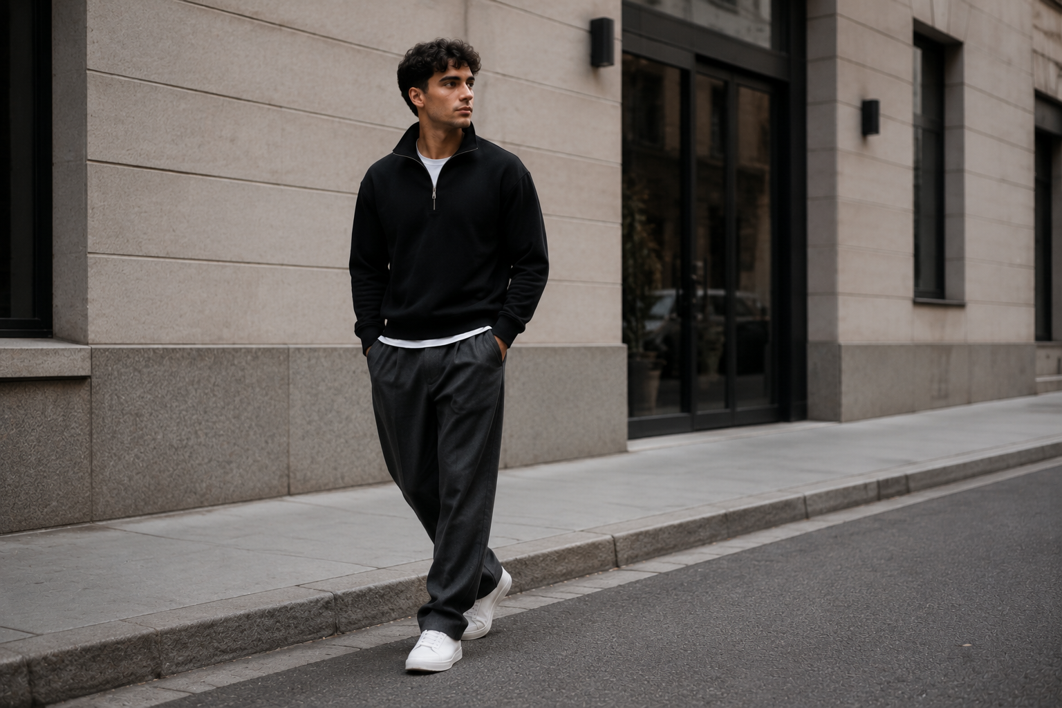 half zip