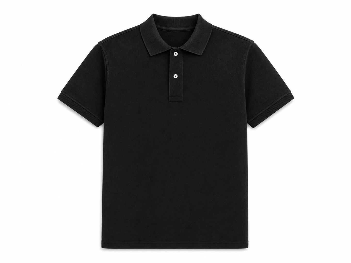 Polo negro para hostelería