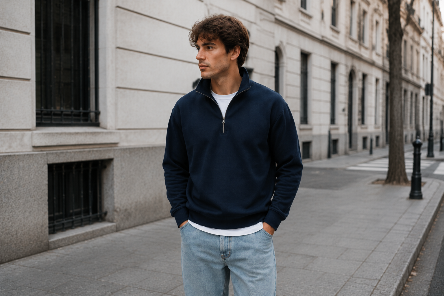 half zip