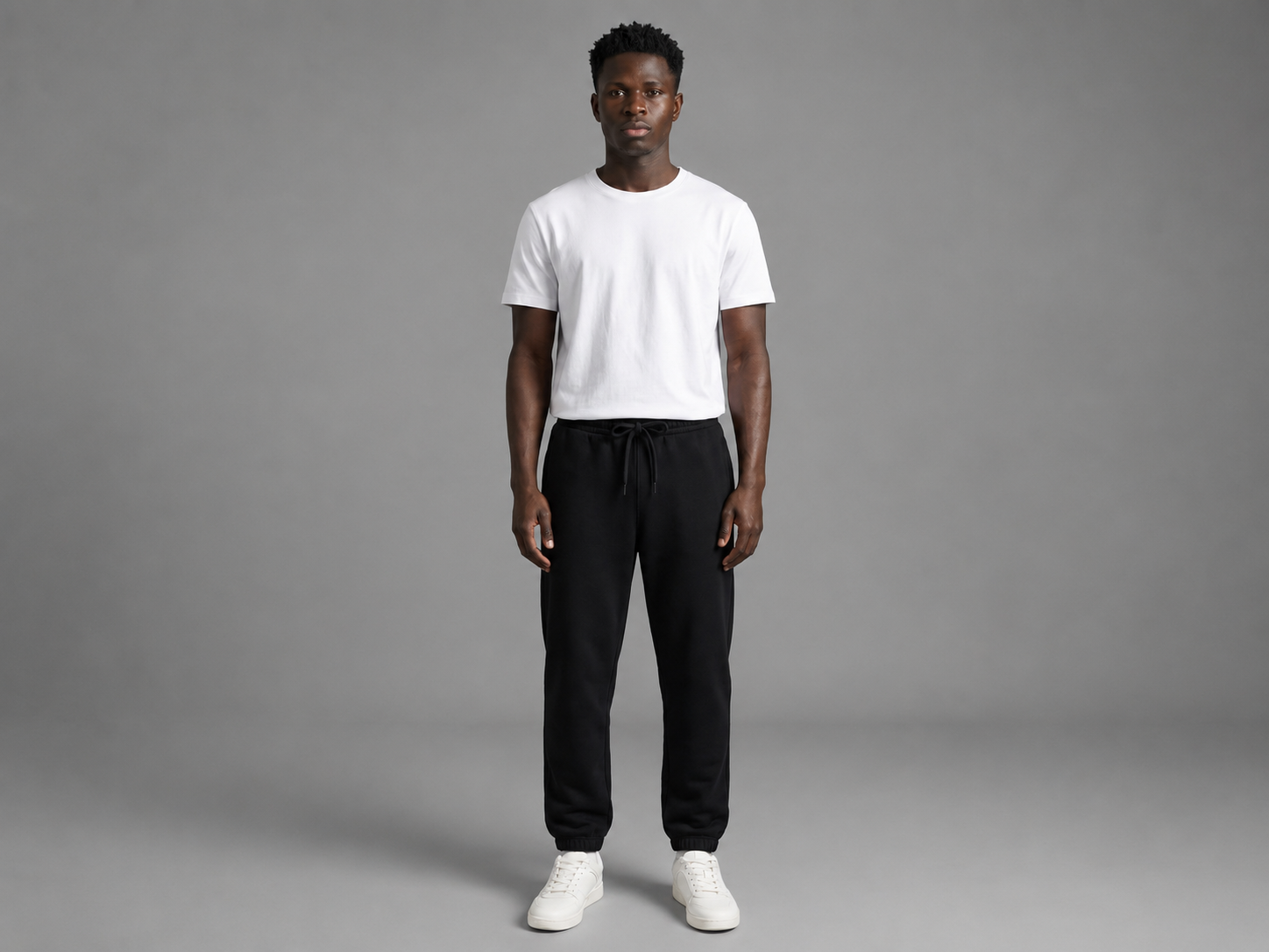 pantalon jogger negro